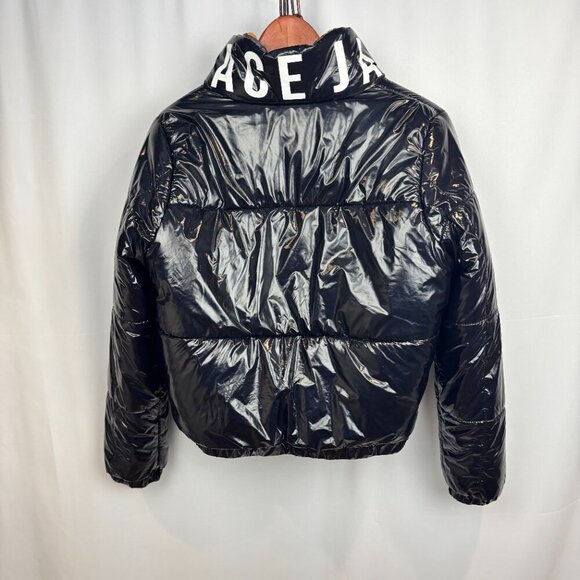 Limited Edition Space Jam x Members Only Shiny Puffer Jacket - Picture 8 of 9